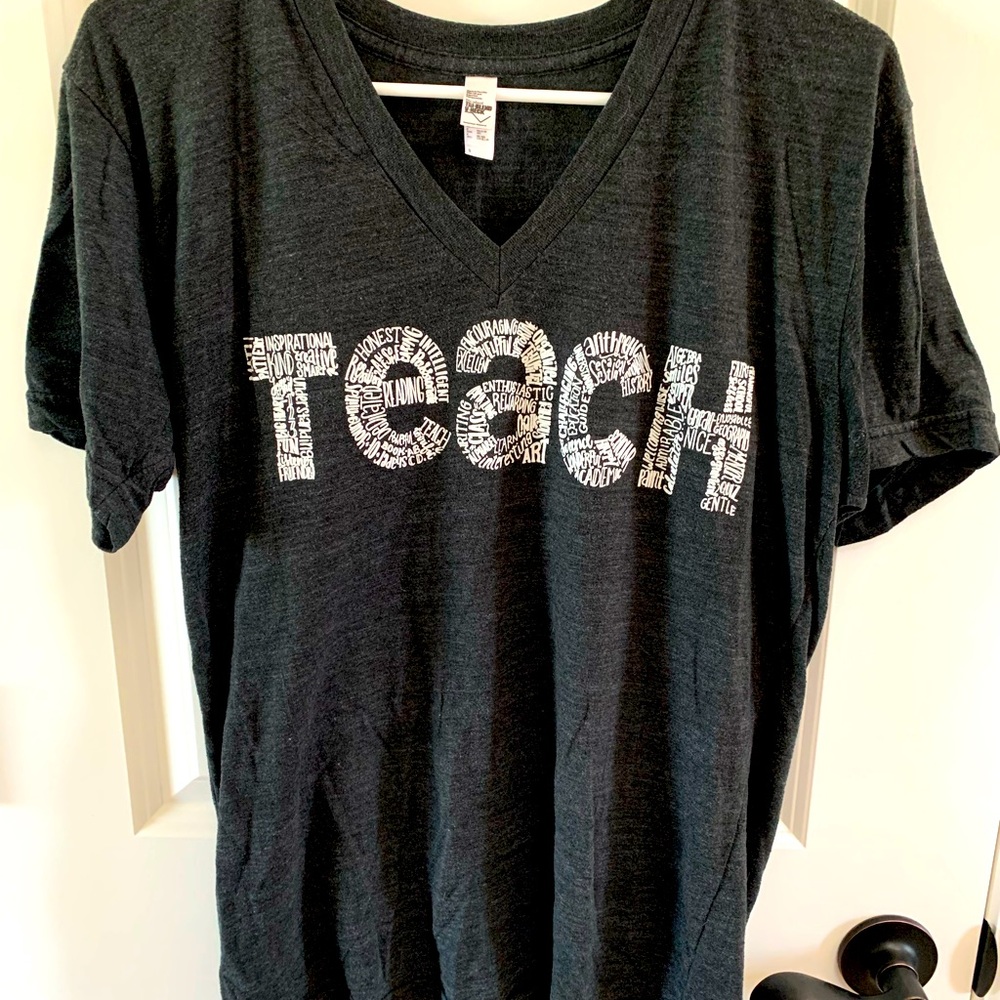 TEACH Teacher Shirt from Blue Envelope